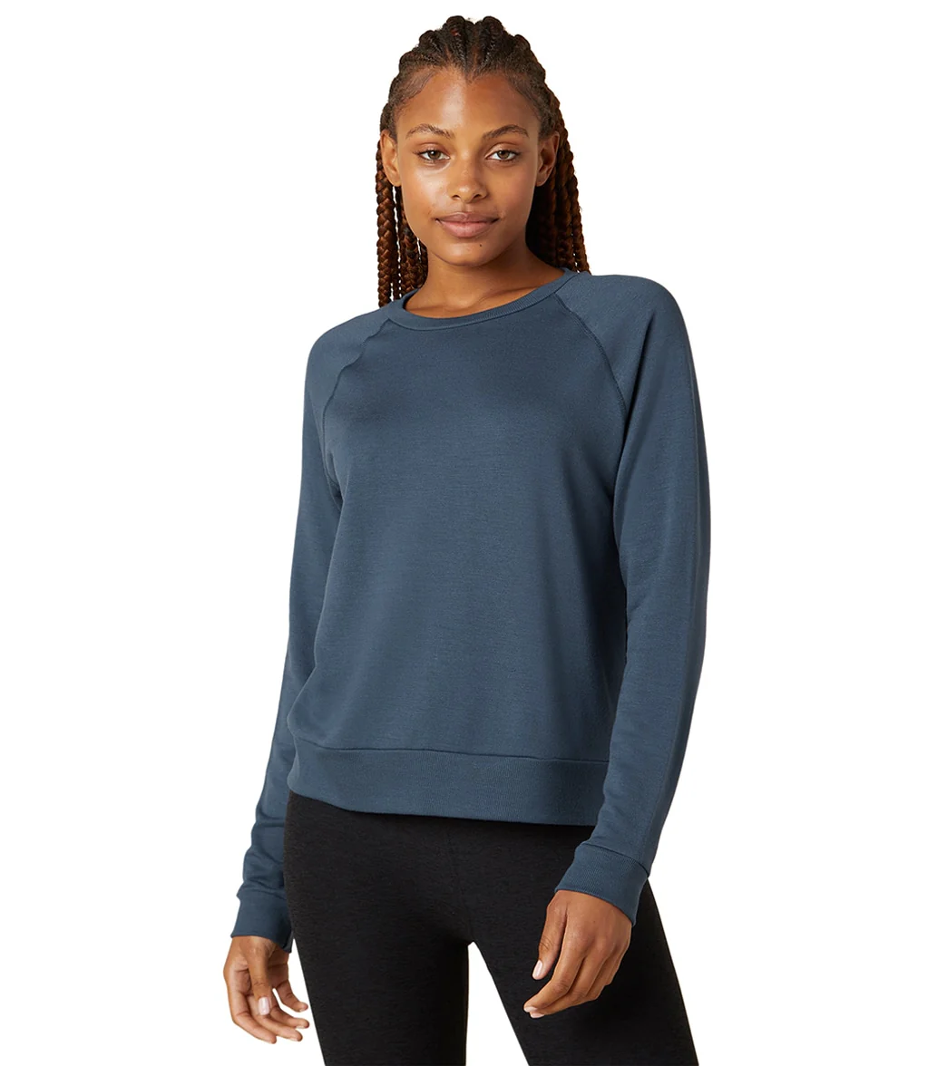 Beyond Yoga Favorite Raglan Crew After Yoga Pullover