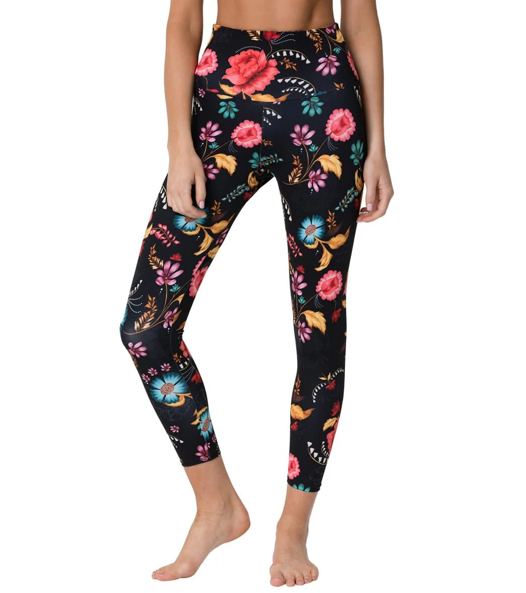 Onzie High Waisted Basic 7/8 Yoga Leggings Frida