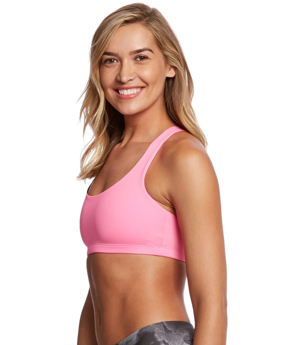 Onzie Chic Yoga Sports Bra Tropic Pink