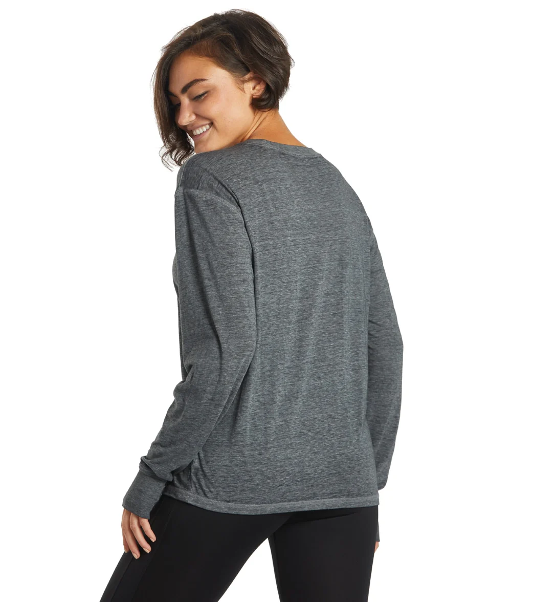 Free People Keep Rolling Long Sleeve Top