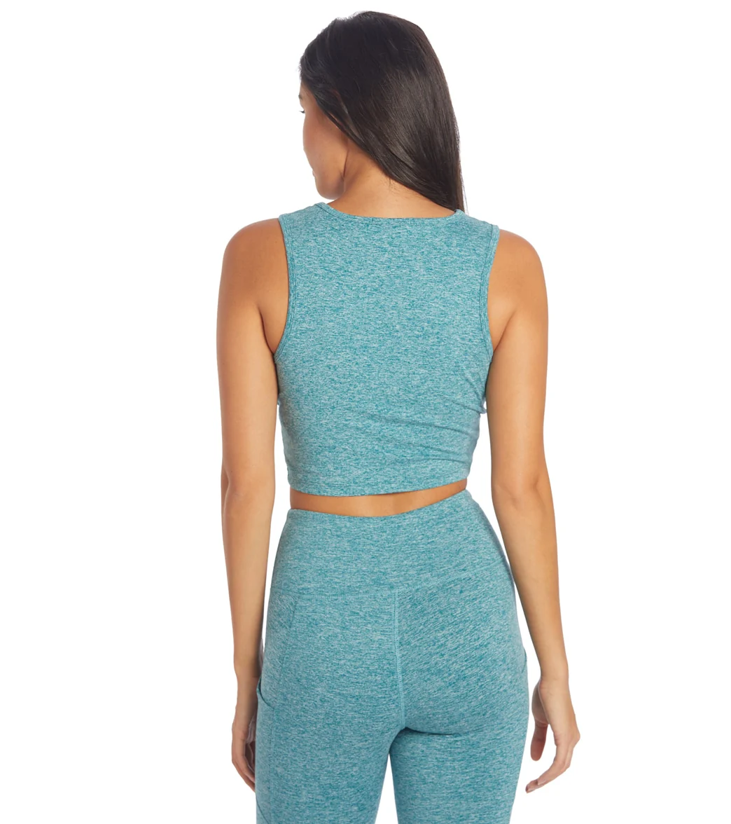 Zobha Melange Twist Crop