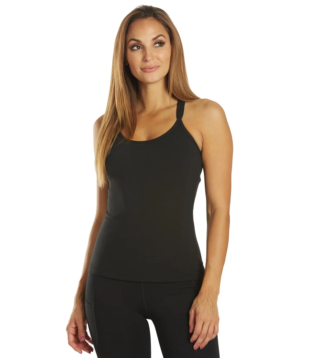 Everyday Yoga Bliss Solid Double Strap Support Tank