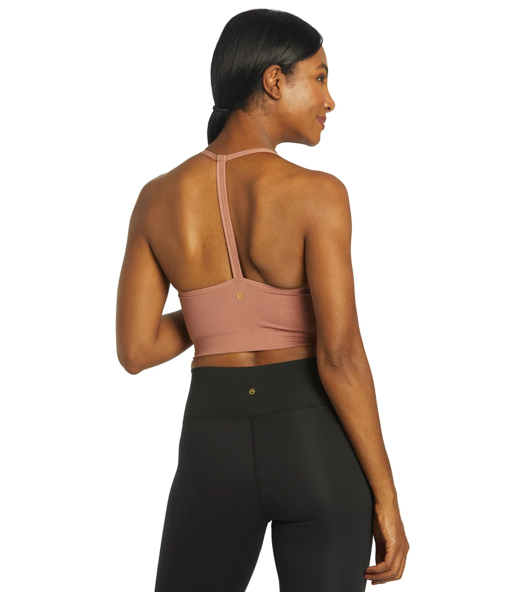 Spiritual Gangster Icon T-Back Sports Bra