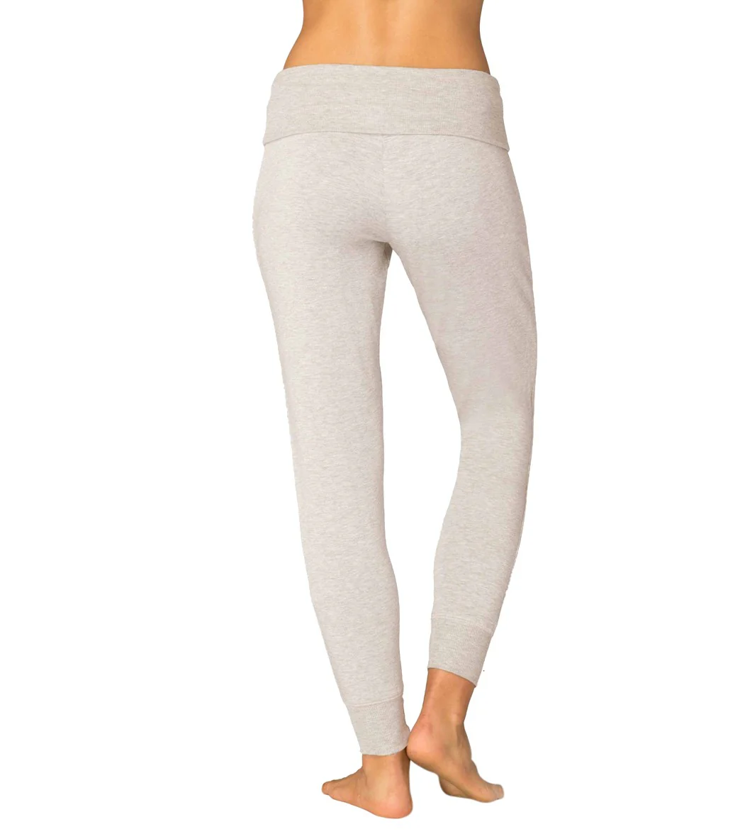 Beyond Yoga Cozy Fleece Foldover Long Sweatpant Joggers