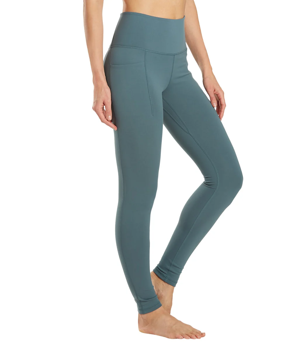 Everyday Yoga Uphold Solid High Waisted Leggings With Pockets 28