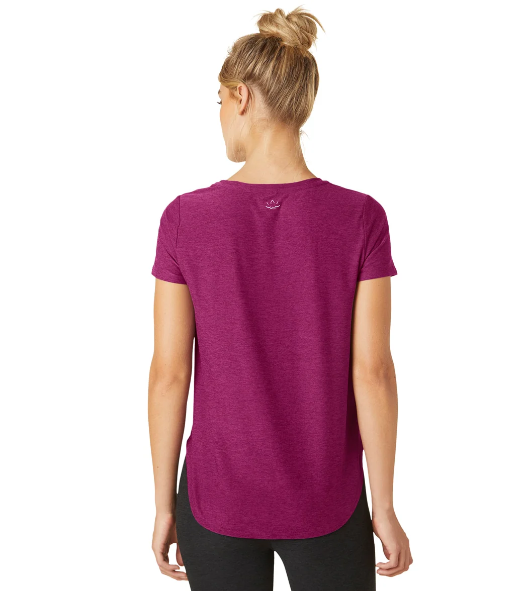 Beyond Yoga Featherweight Spacedye On the Down Low Yoga Tee