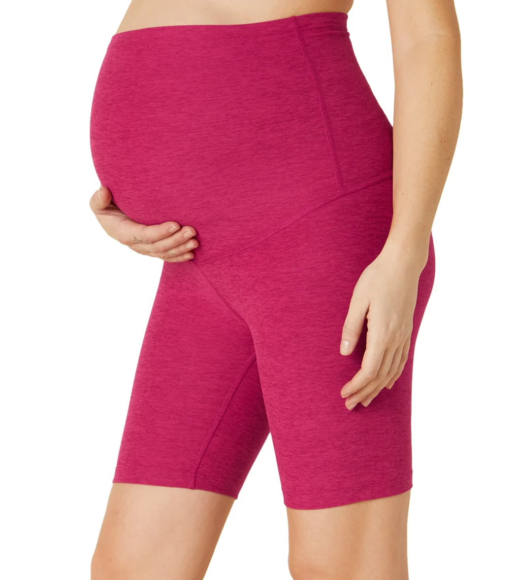 Beyond Yoga Spacedye Love the Bump Maternity Biker Shorts