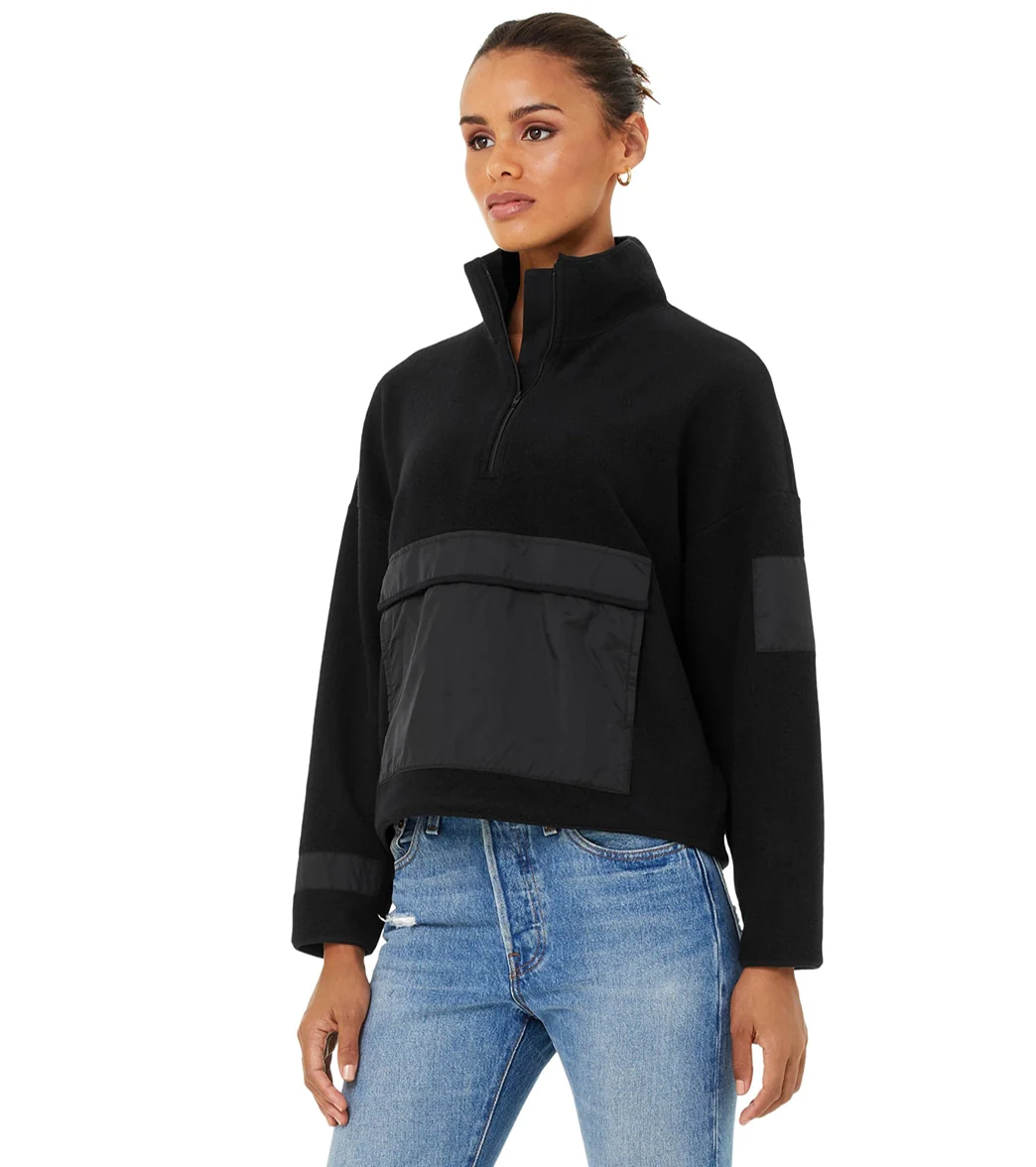 Bella + Canvas Sueded 1/2 Zip Pullover