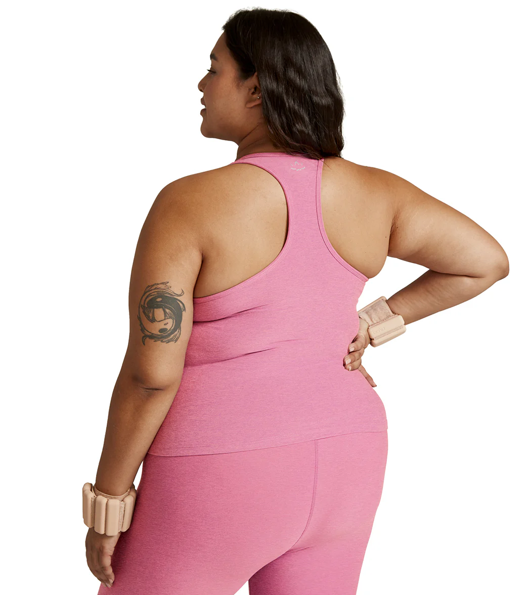 Beyond Yoga Plus Size Spacedye Step Up Racerback Tank
