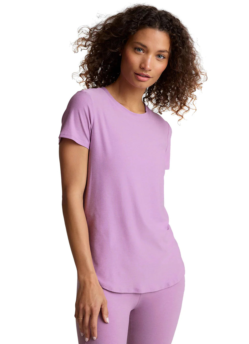 Beyond Yoga Featherweight Spacedye On the Down Low Yoga Tee