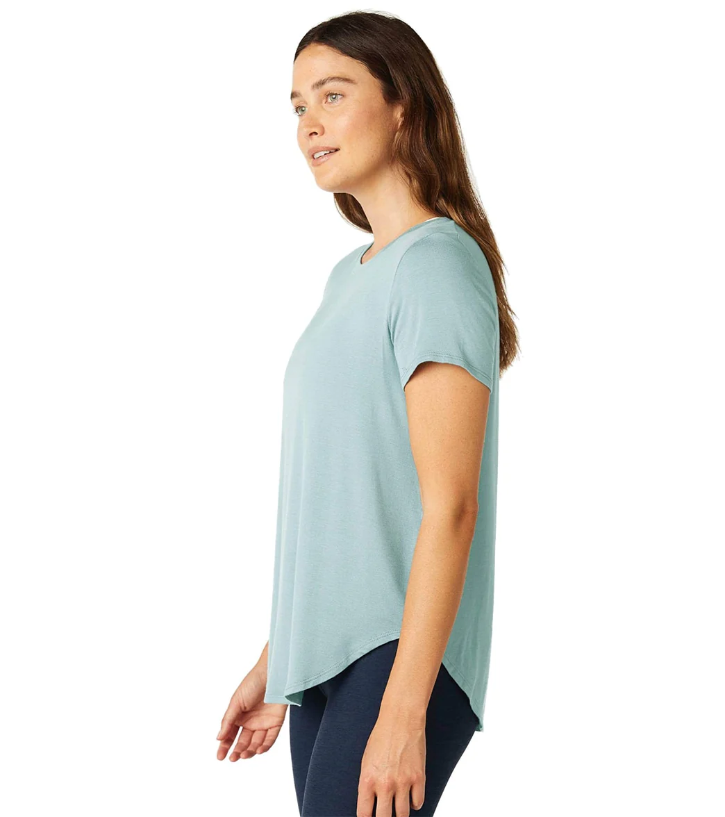 Beyond Yoga Featherweight Spacedye On the Down Low Yoga Tee