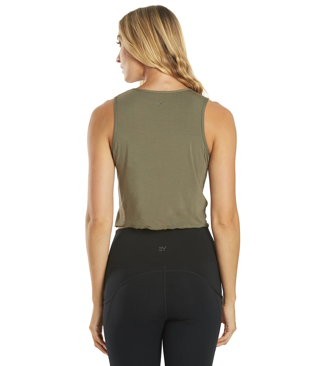 Everyday Yoga Twisted Layering Crop Tank