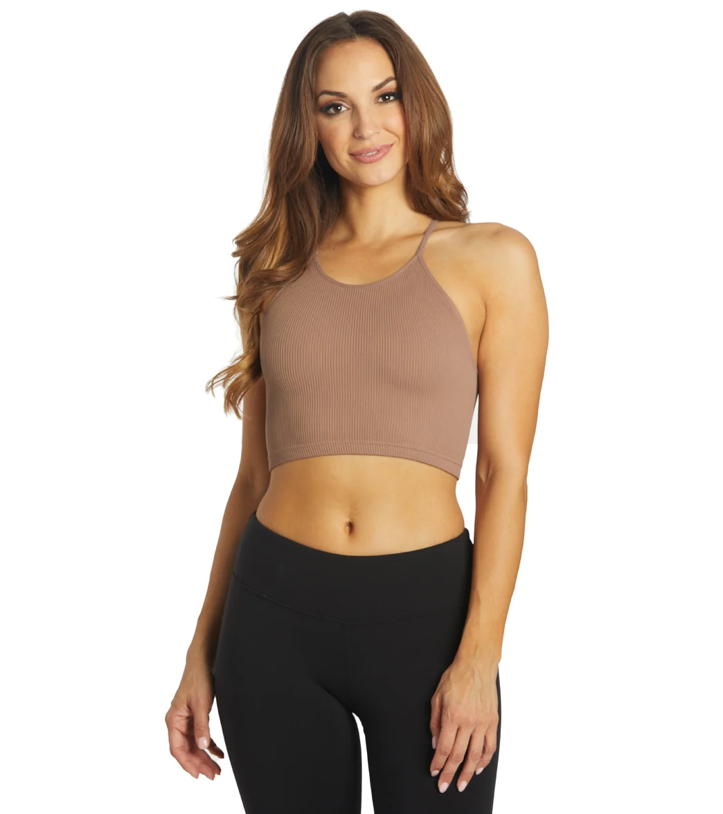 Free People Cropped Run Yoga Tank