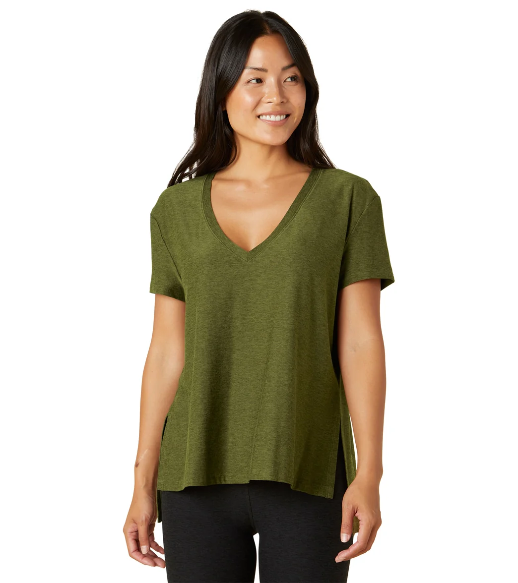 Beyond Yoga Split Up Long Tee