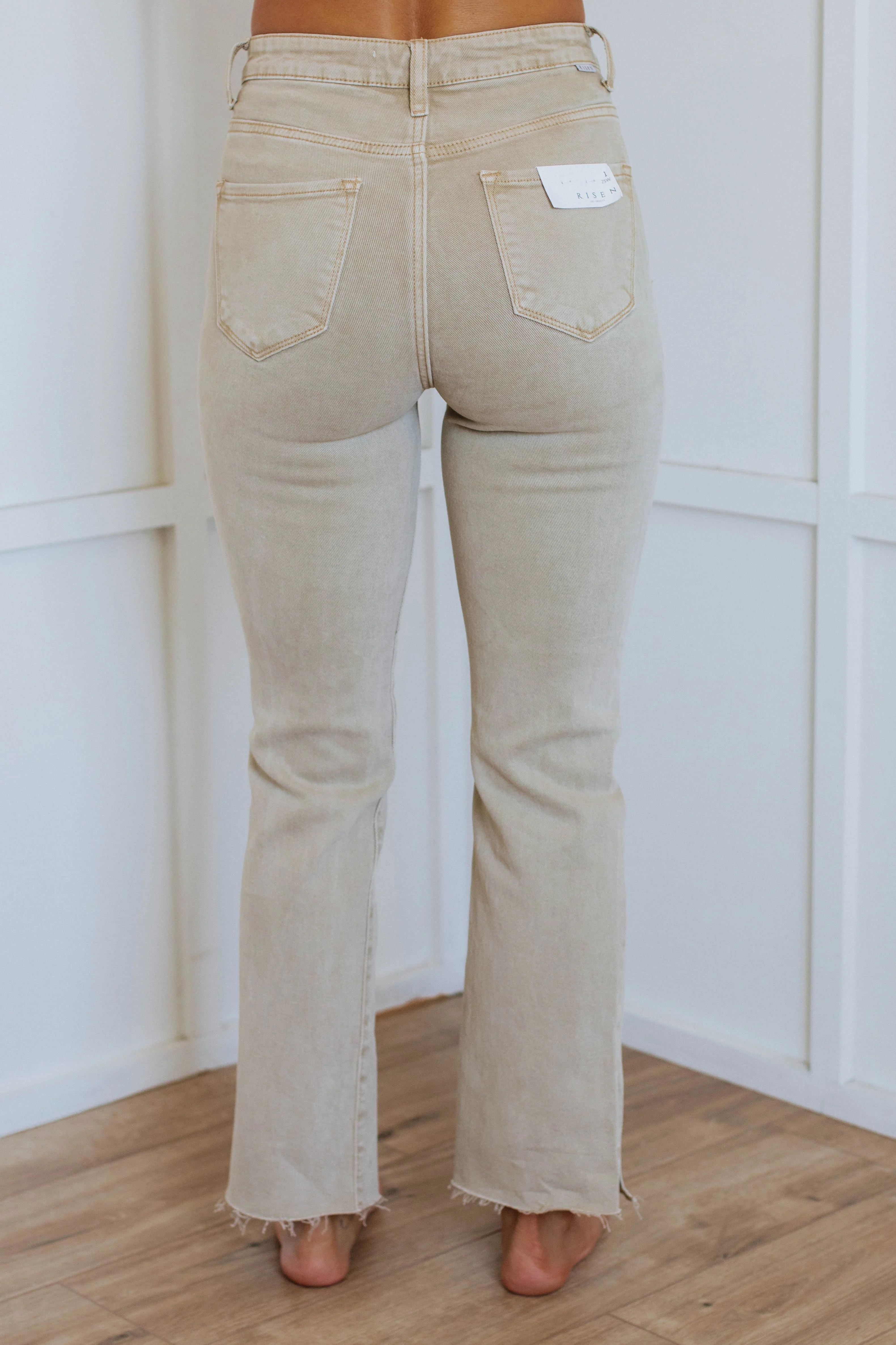 Nayla Risen Jeans - Sand