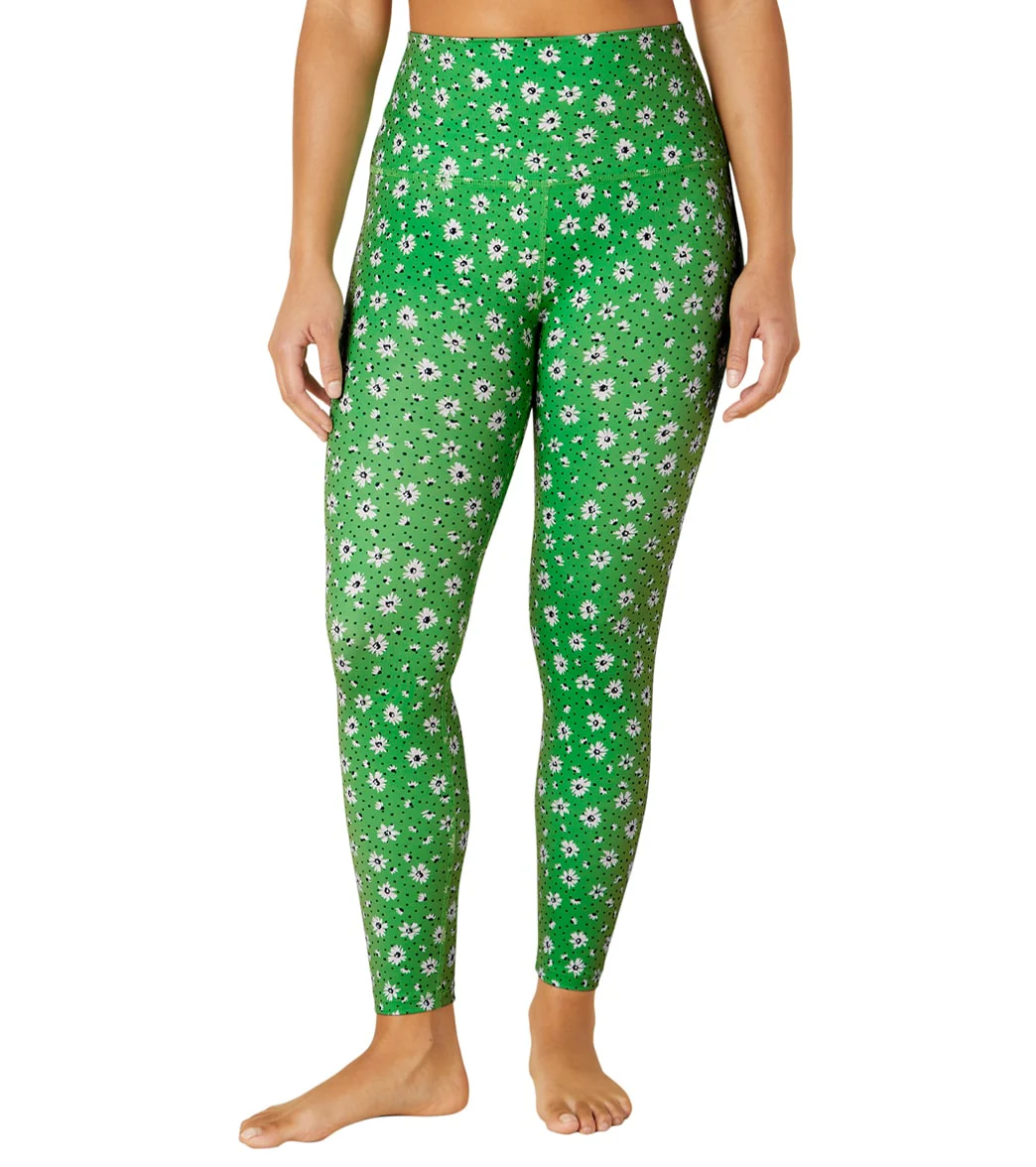 Beyond Yoga Printed High Waisted Midi Leggings