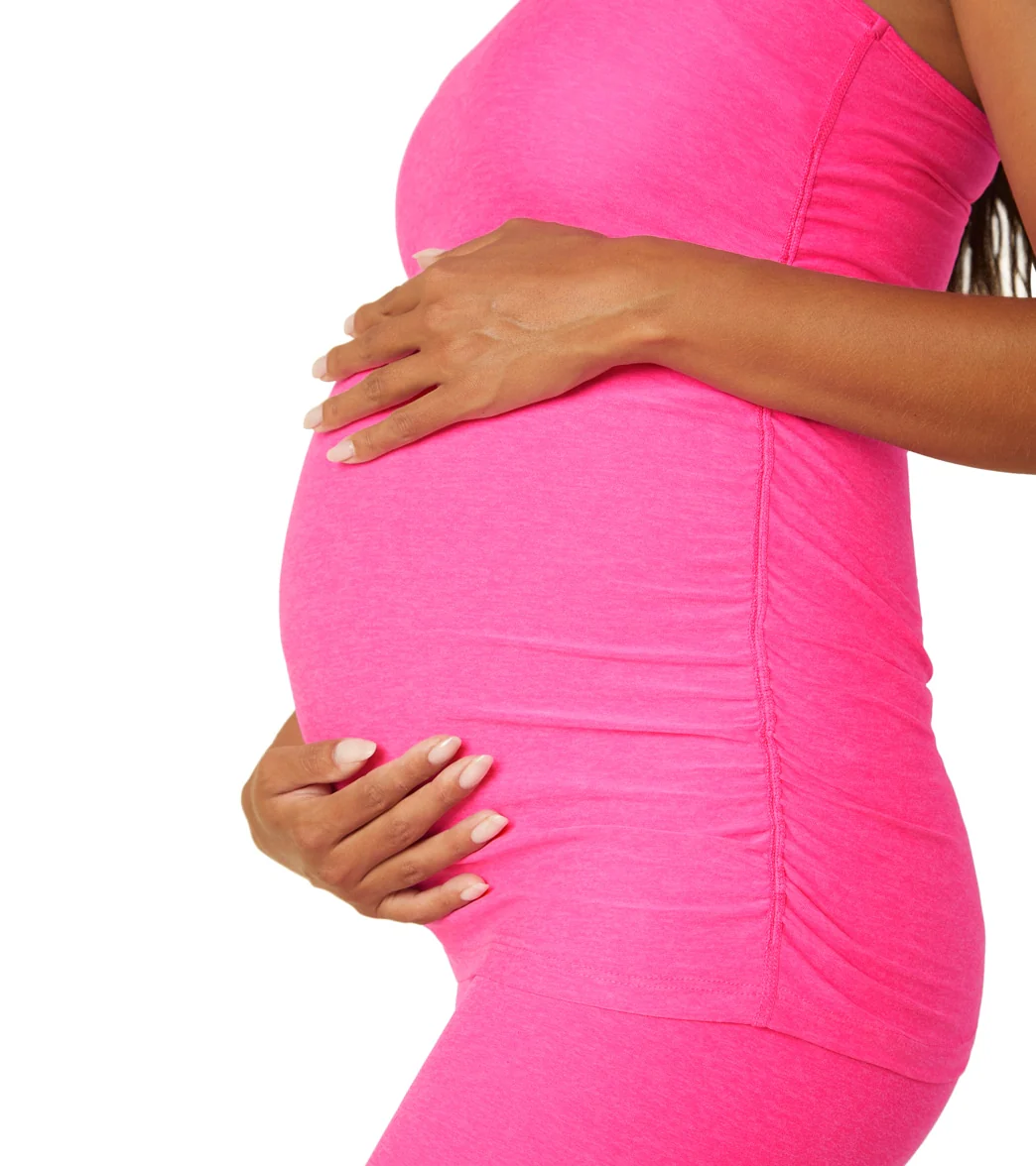 Beyond Yoga Maternity Travel Racerback Tank