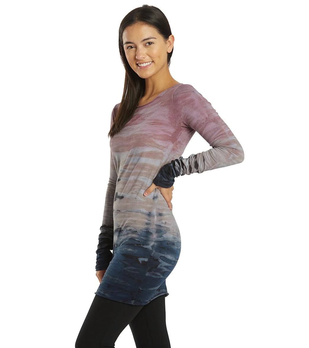 Hard Tail Long Sleeve Skinny Yoga Tee