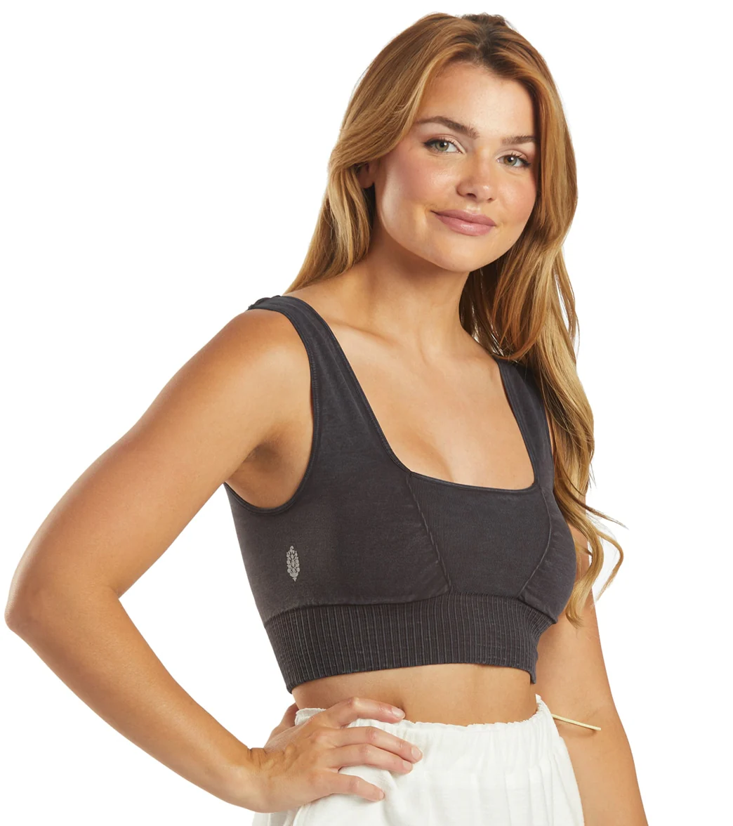 Free People Good Karma Square Neck Sports Bra