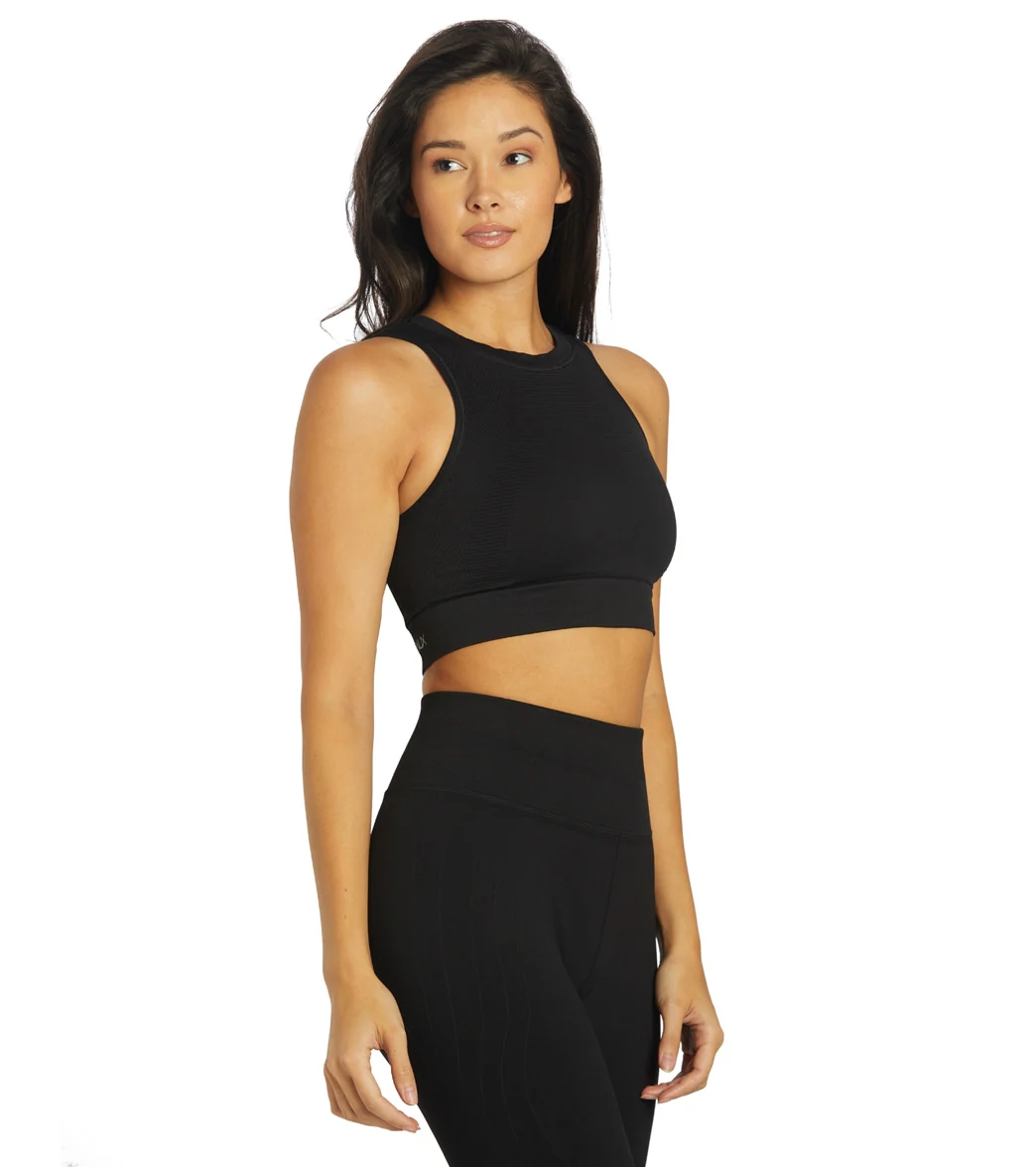 NUX One By One Seamless Yoga Crop Top