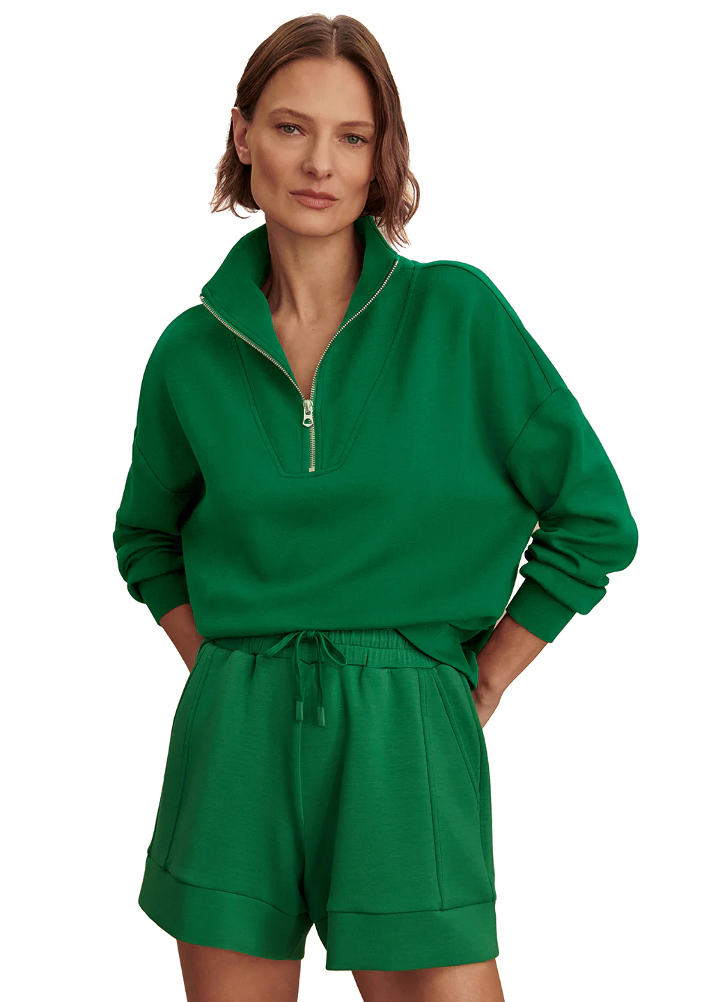 Varley Hawley Half Zip Sweatshirt