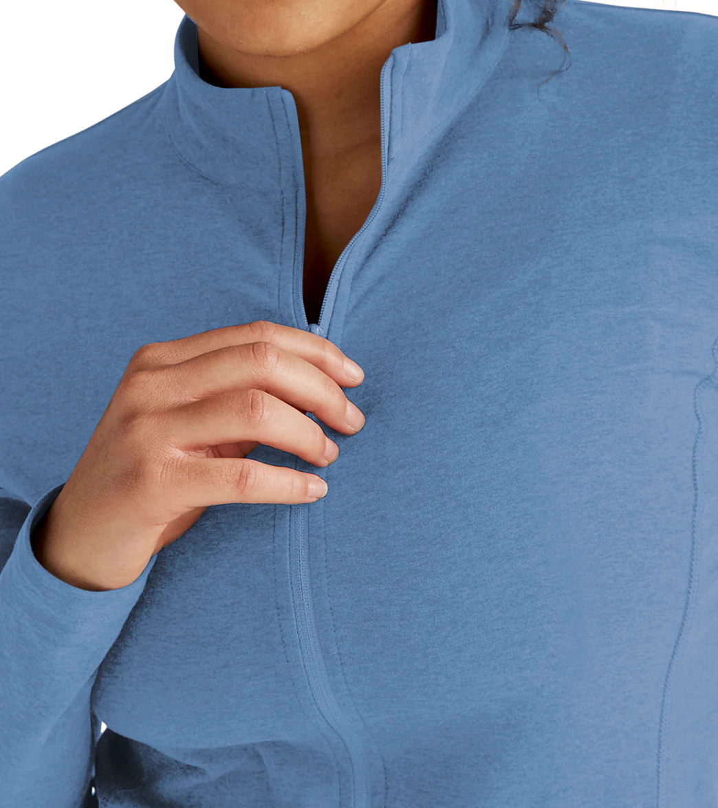 Beyond Yoga Spacedye On The Go Mock Neck Jacket