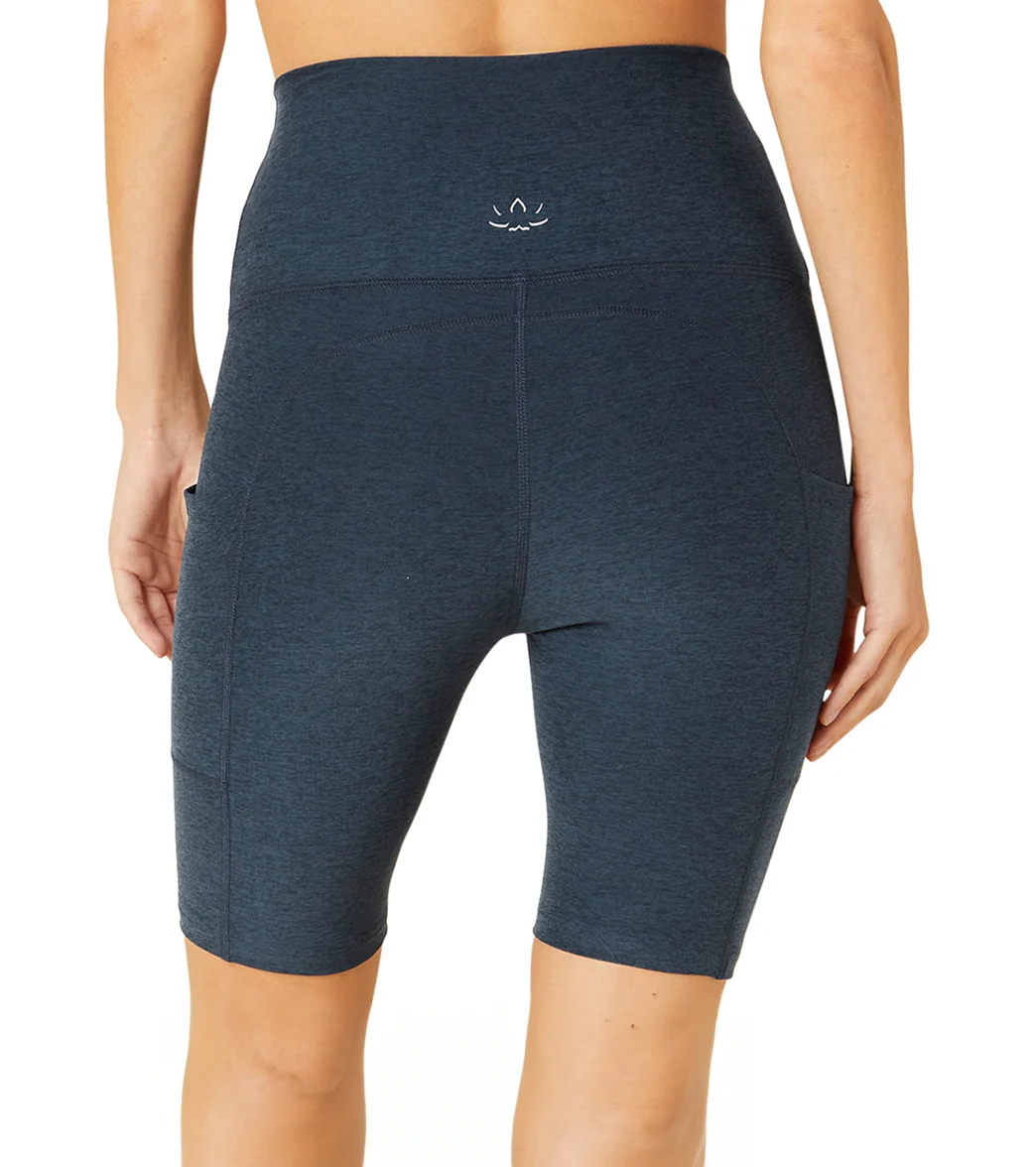 Beyond Yoga Spacedye Team Pockets High Waisted Biker Shorts