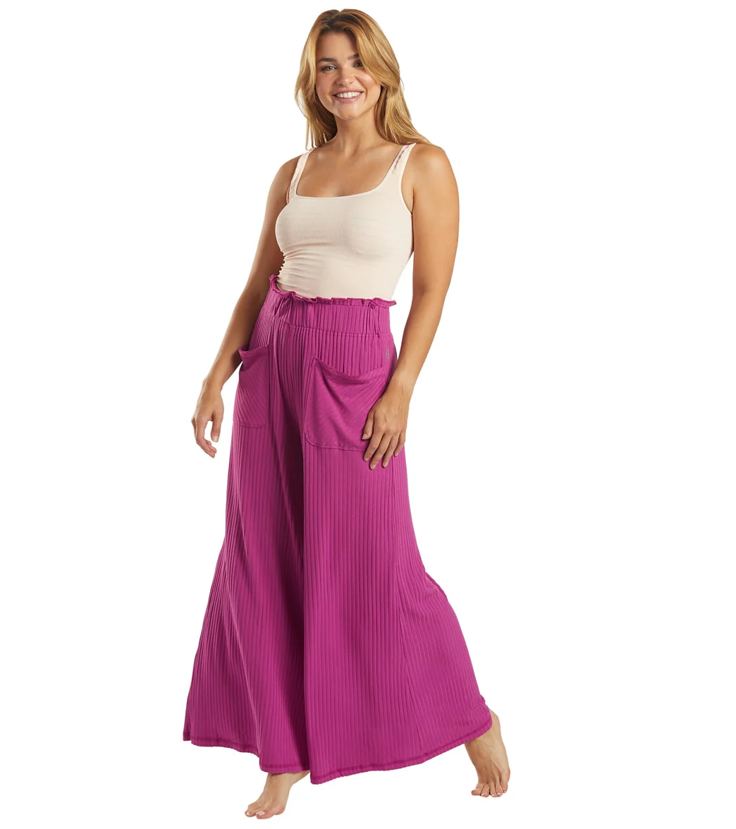 Free People Blissed Out Wide Leg Pants