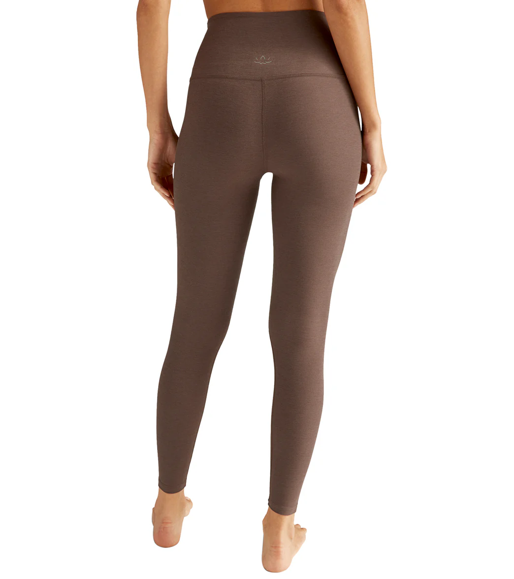 Beyond Yoga Spacedye High Waisted Caught In The Midi 7/8 Yoga Leggings Truffle Heather