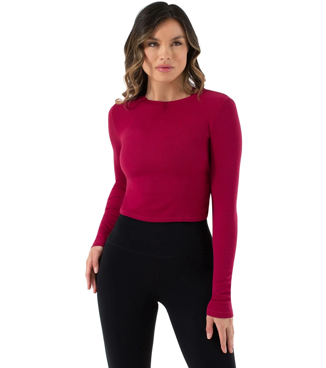 NUX Acacia Twist Back Long Sleeve