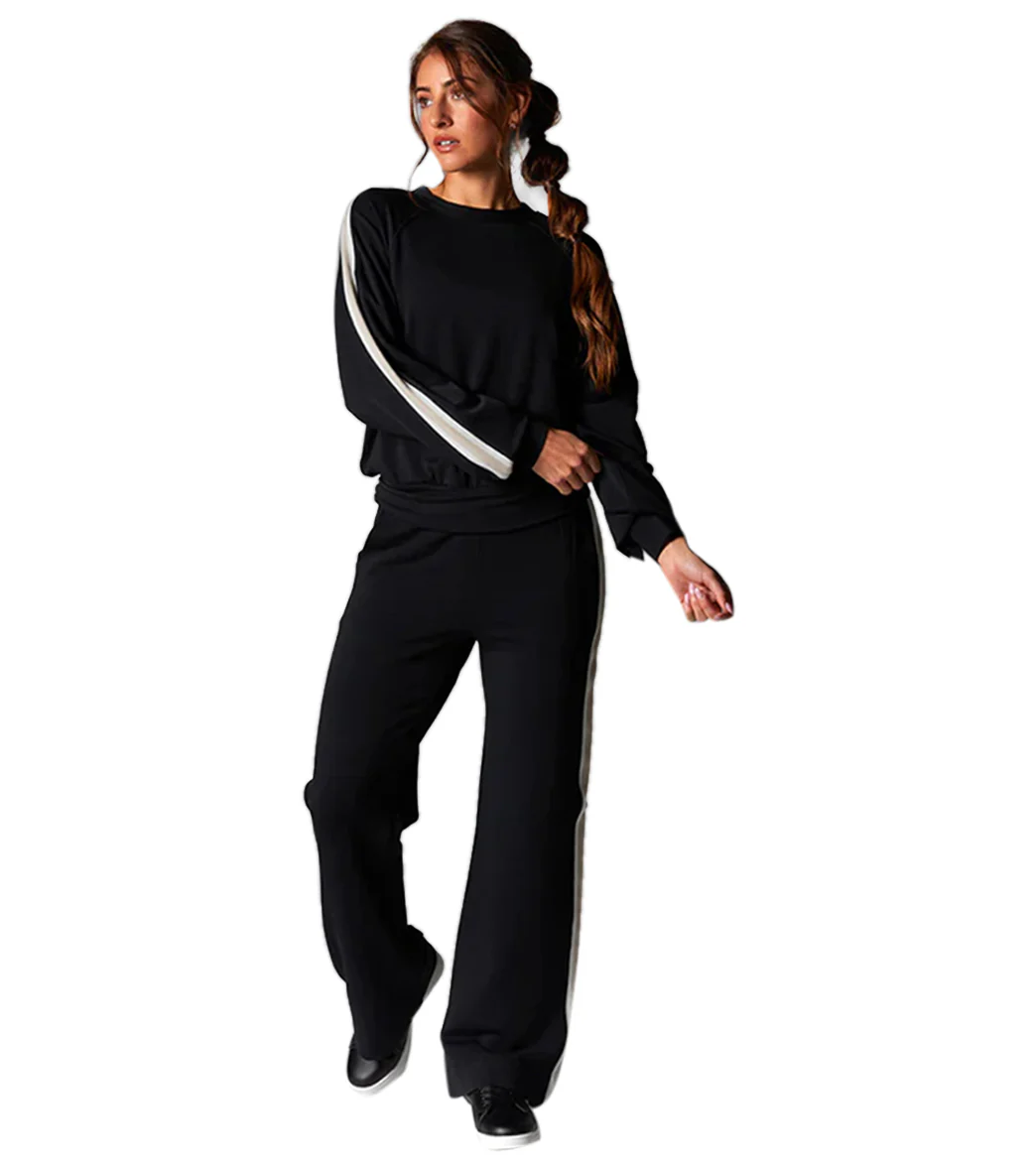 Tavi Ease Crew Stripe Sweatshirt