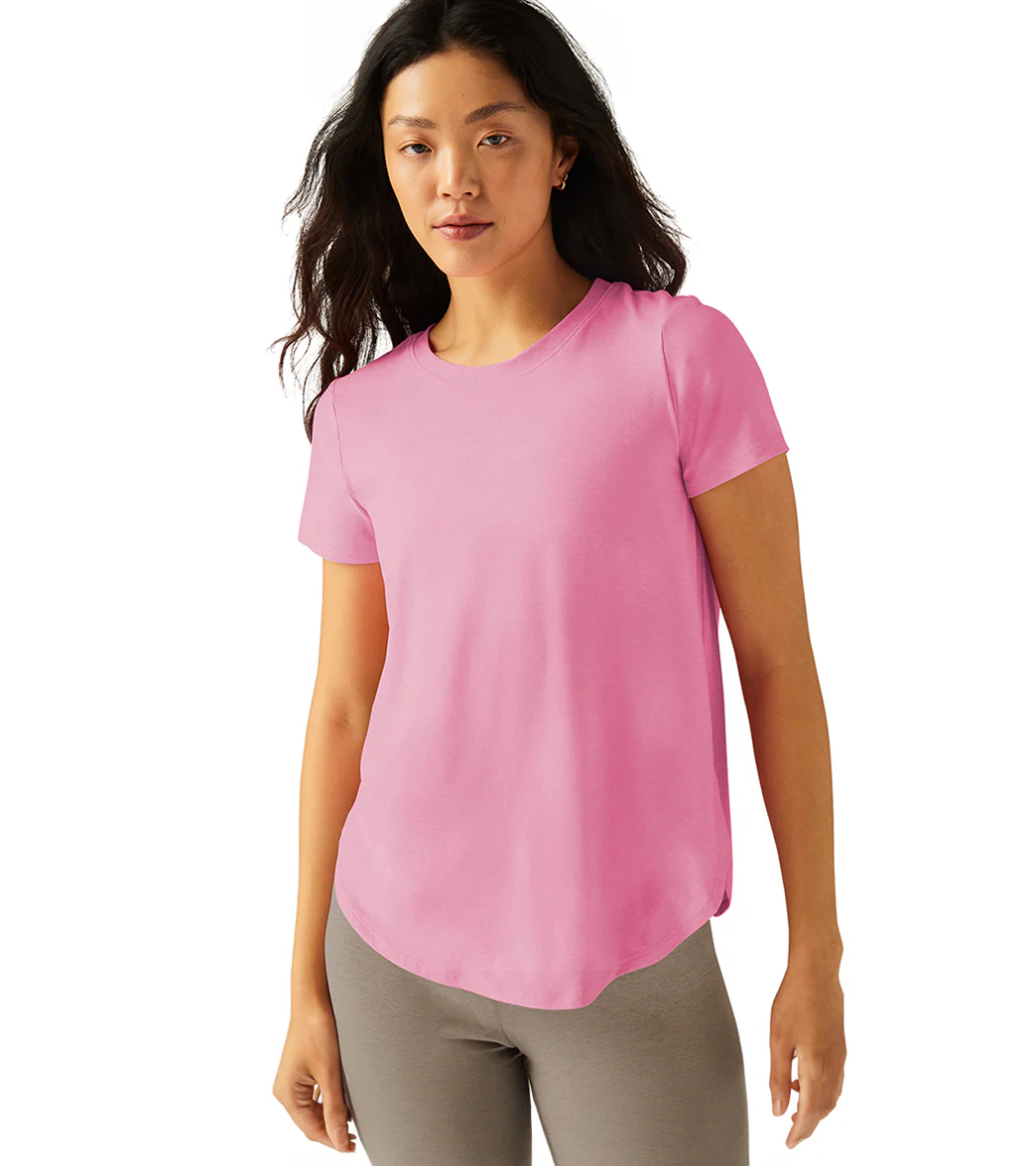 Beyond Yoga Featherweight Spacedye On the Down Low Yoga Tee