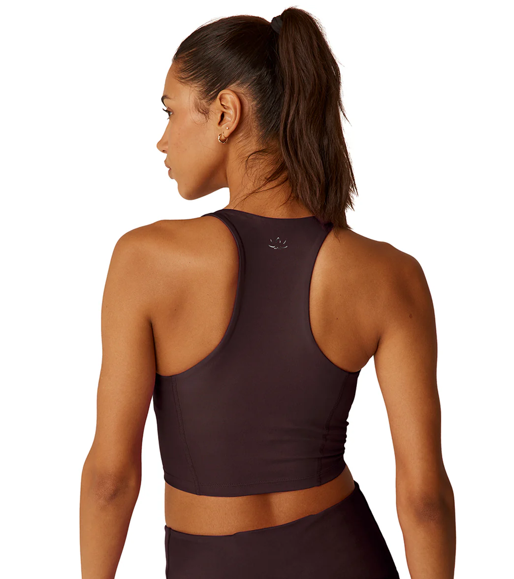 Beyond Yoga Powerbeyond Intensity Racerback Cropped Tank