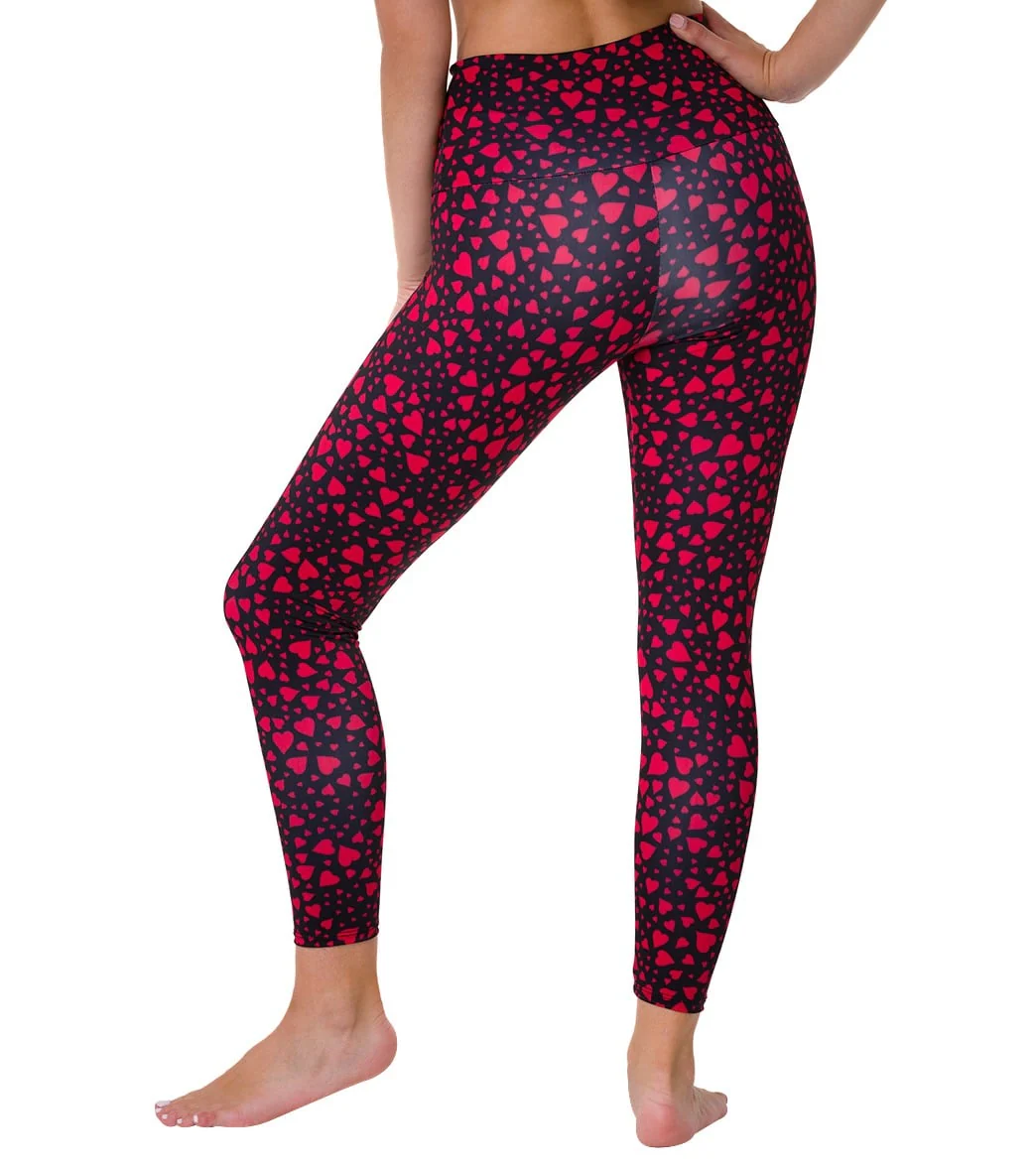 Onzie High Waisted Basic 7/8 Yoga Leggings Swoon