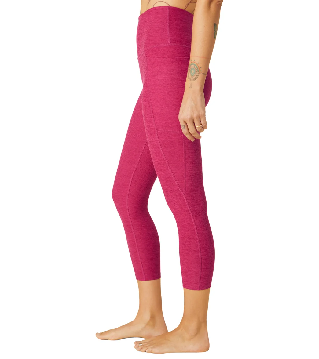 Beyond Yoga Spacedye Out Of Pocket High Waisted Capri Legging