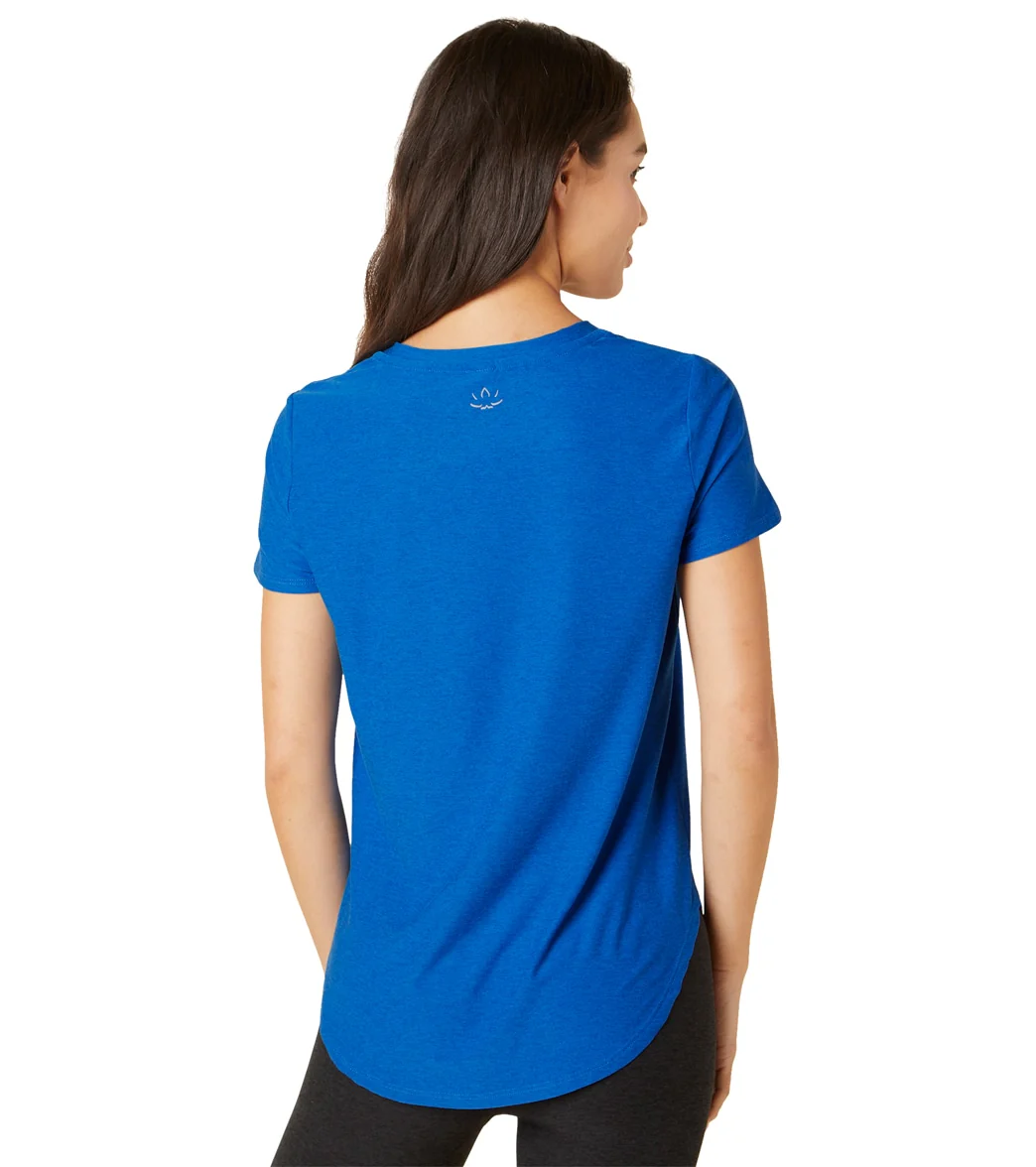 Beyond Yoga Featherweight Spacedye On the Down Low Yoga Tee