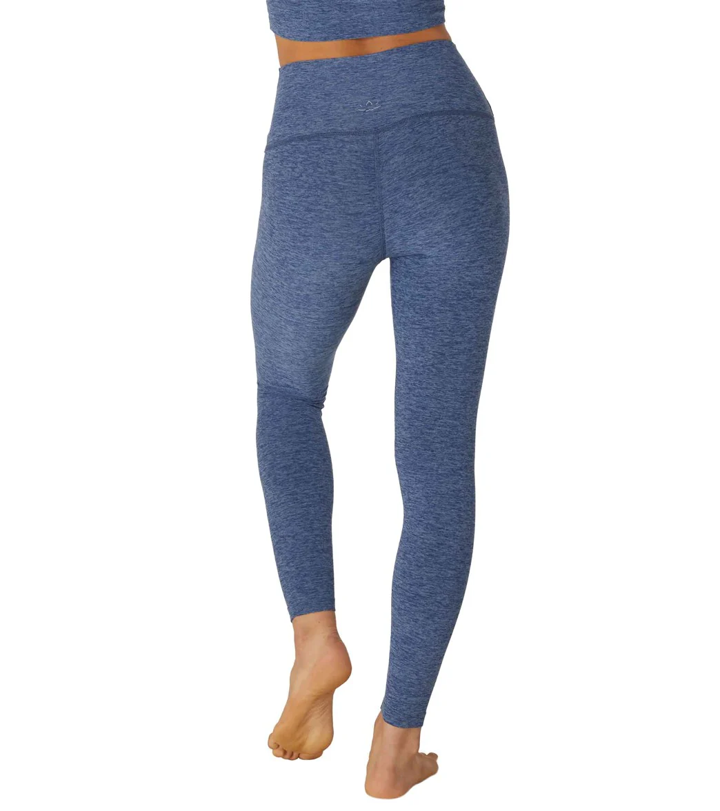 Beyond Yoga Spacedye High Waisted Caught In The Midi 7/8 Yoga Leggings Serene/Hazy Blue