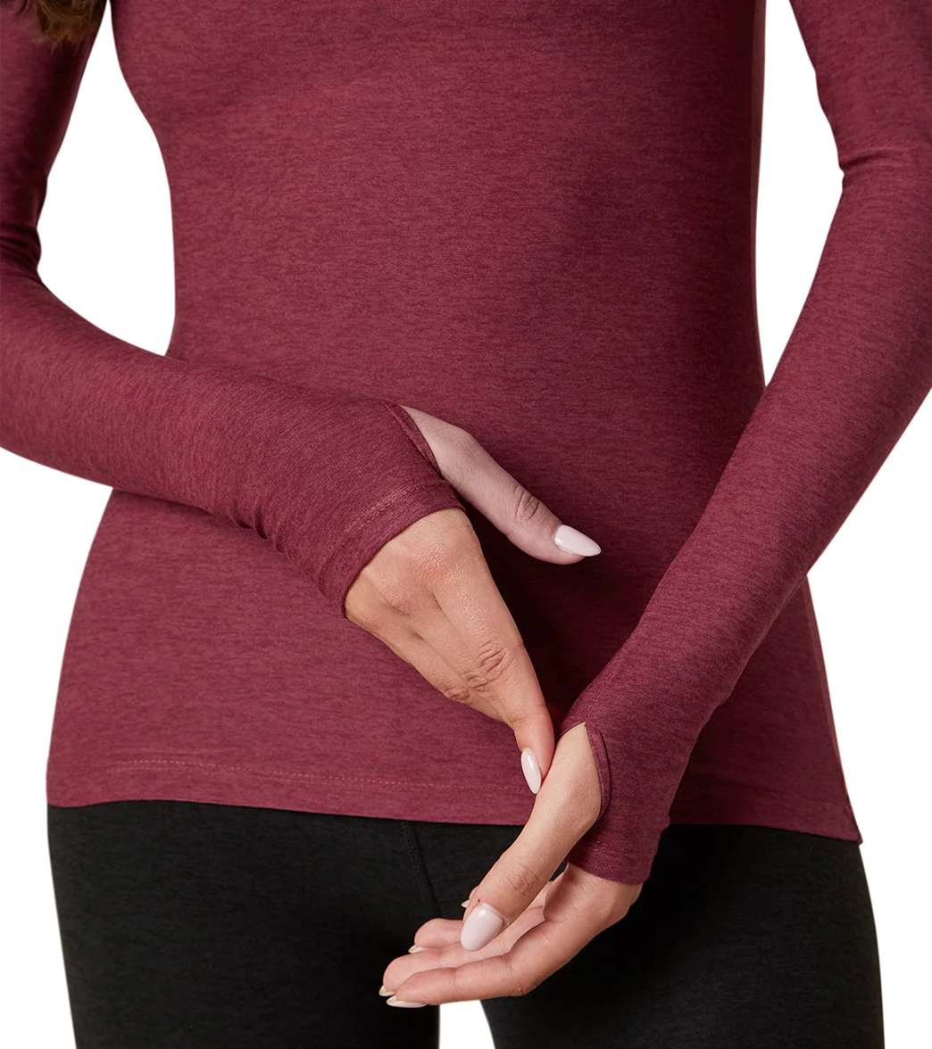 Beyond Yoga Featherweight Spacedye Classic Crew Pullover