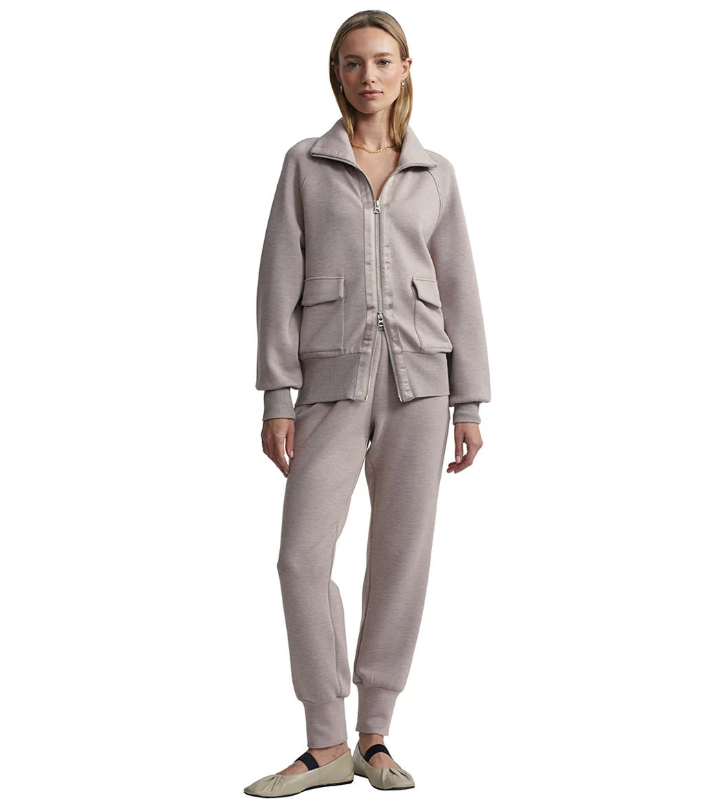 Varley Roxbury Zip Through Sweater