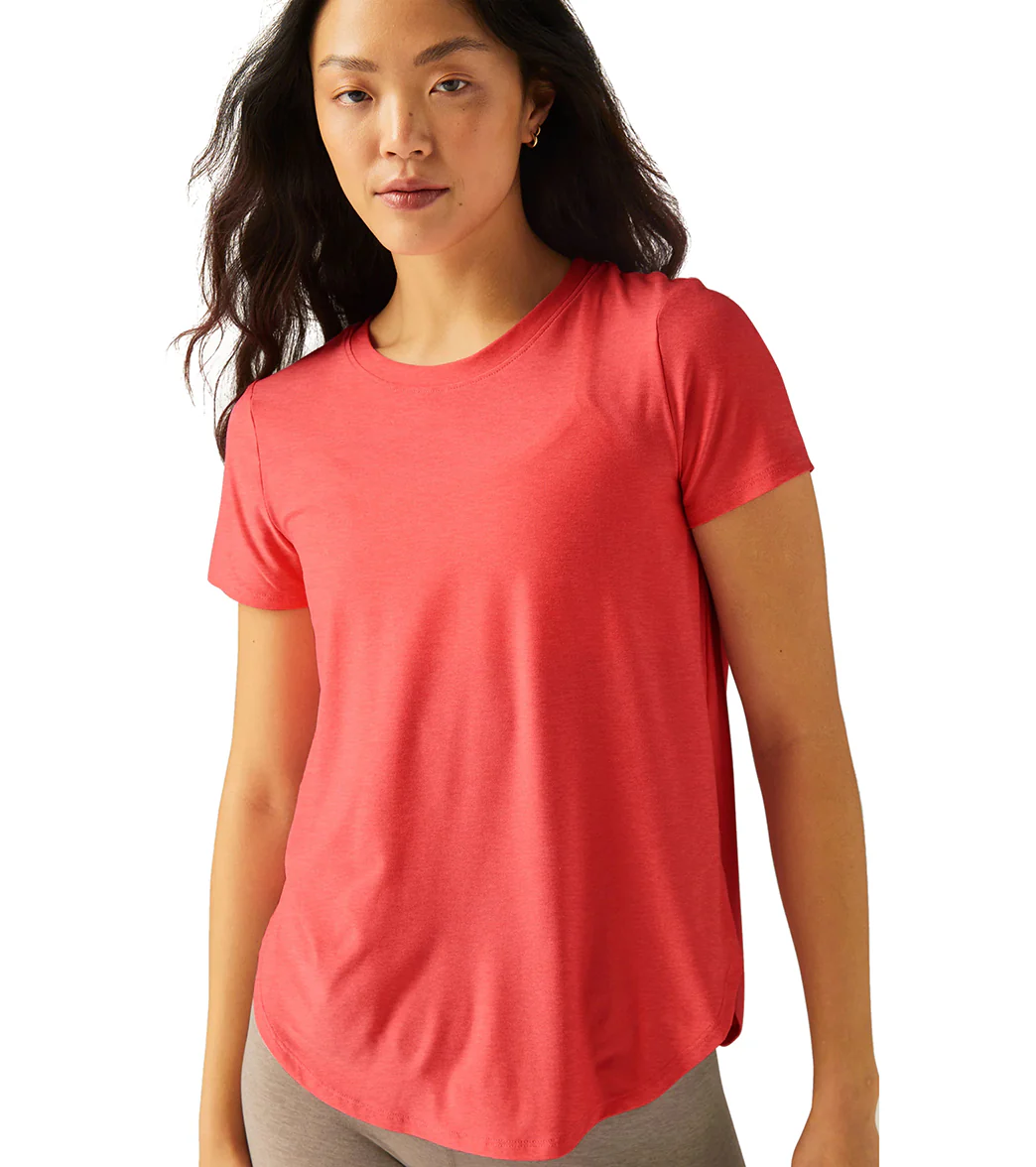 Beyond Yoga Featherweight Spacedye On the Down Low Yoga Tee
