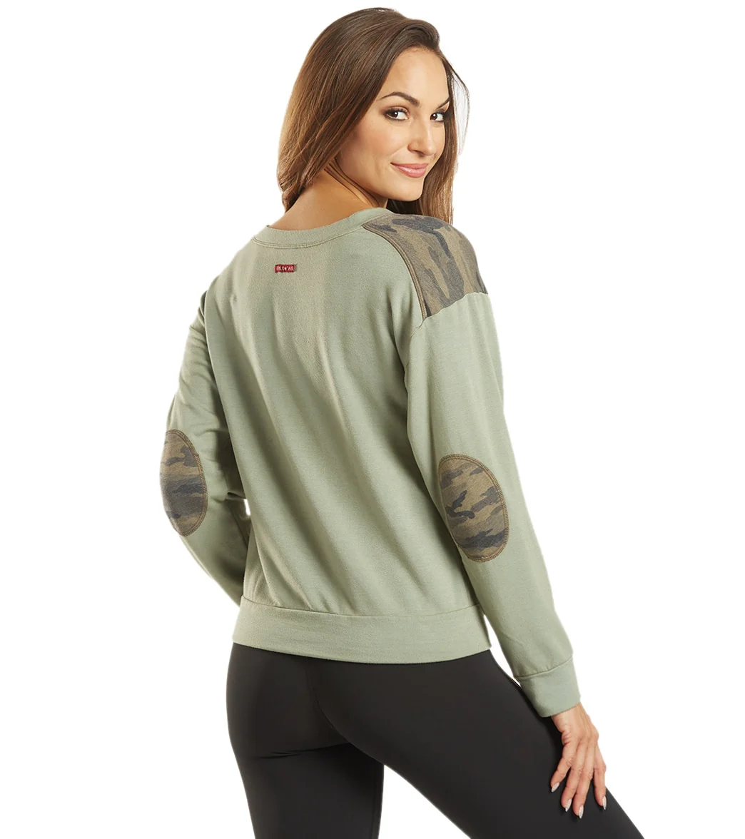 Hard Tail Camo Patch Pullover