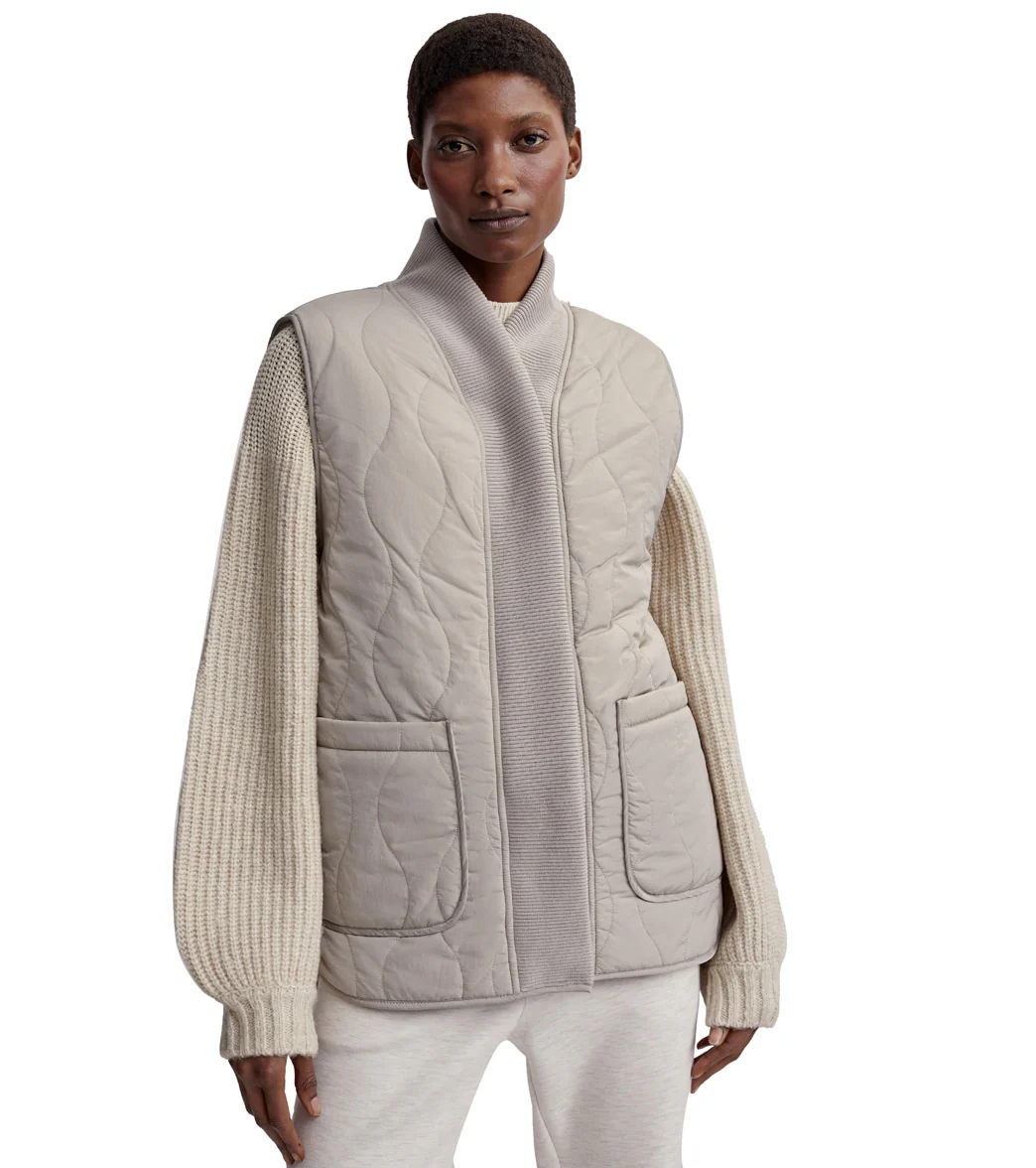 Varley Covey Reversible Quilt Gilet