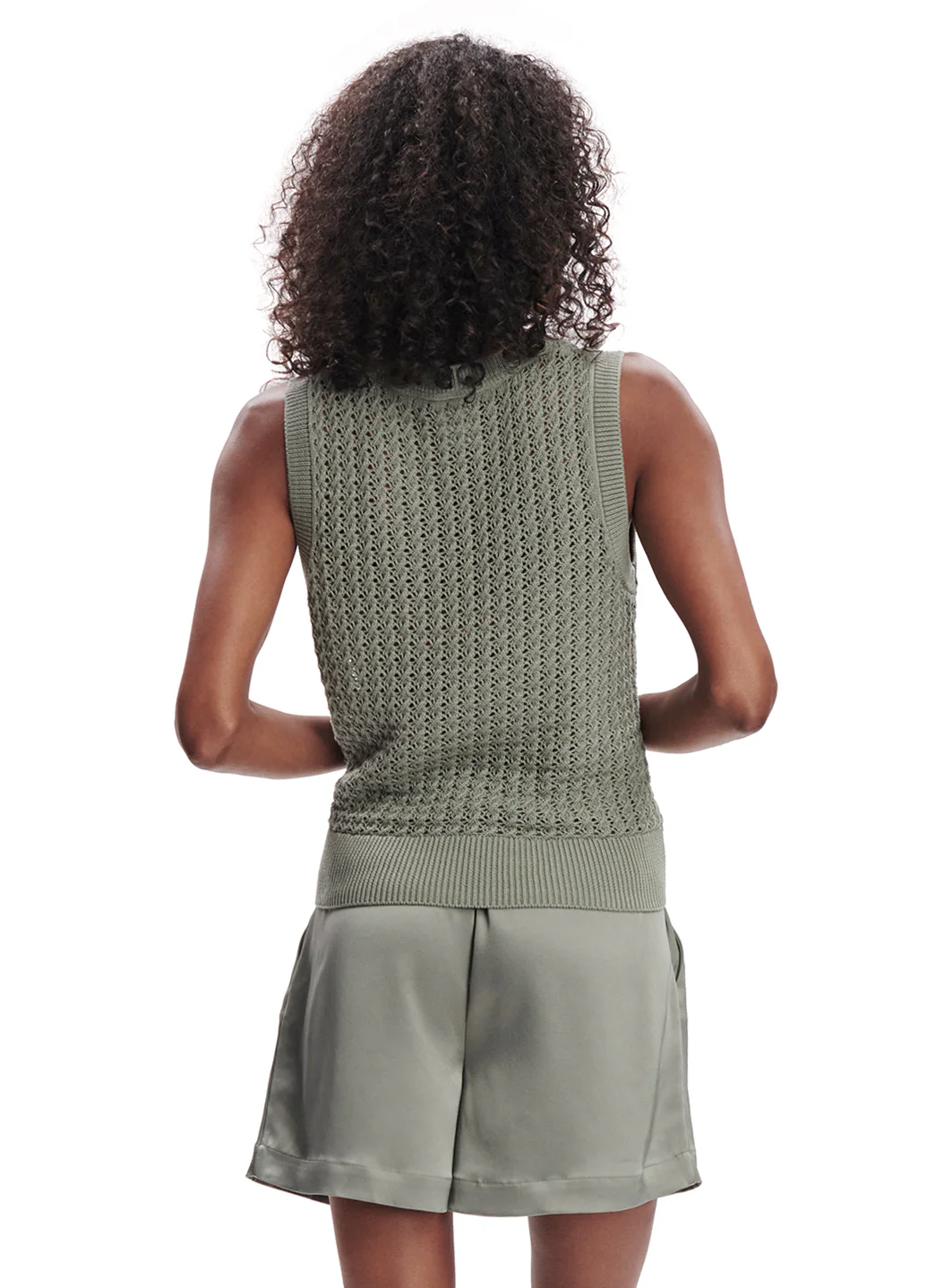 Varley Ferns Open Knit Tank