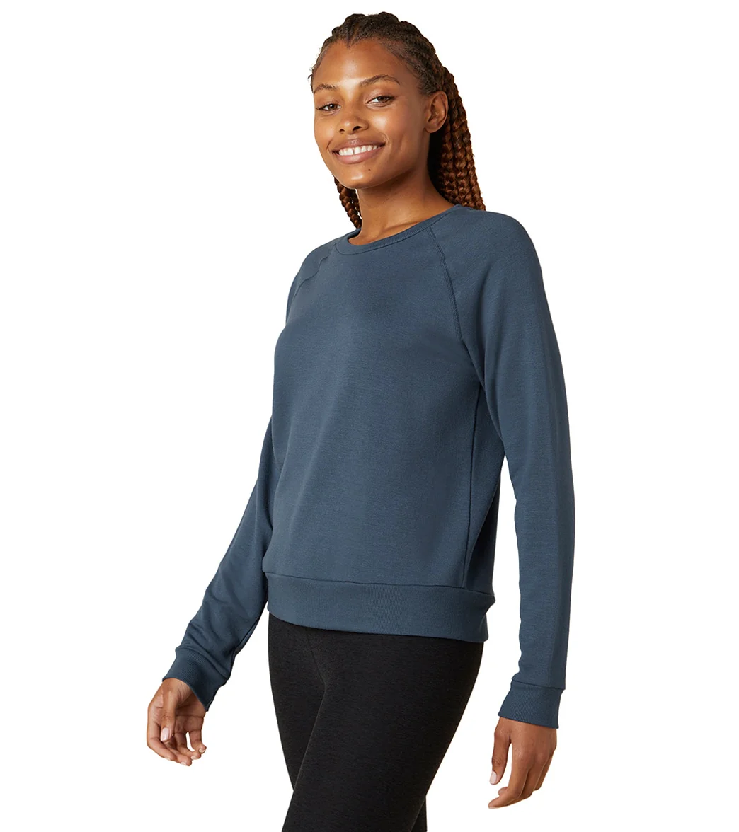 Beyond Yoga Favorite Raglan Crew After Yoga Pullover