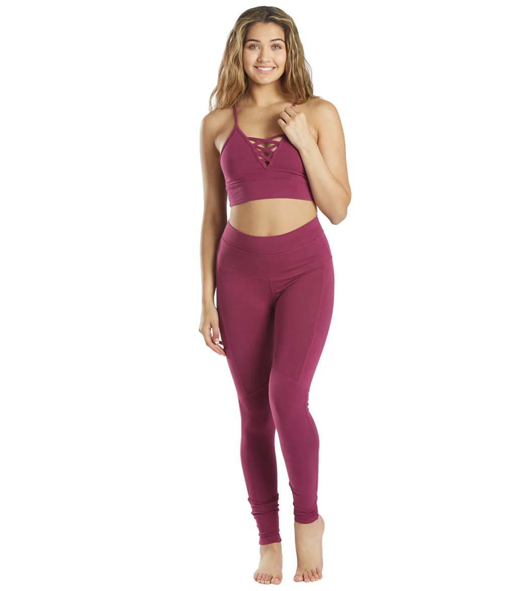 Hard Tail Lattice Yoga Bra Top