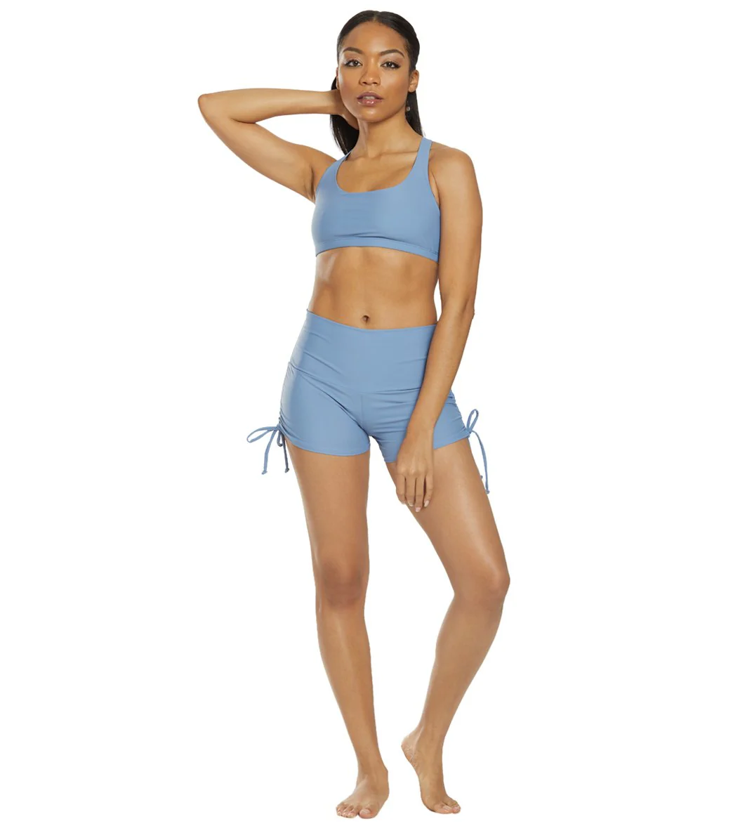 Onzie Chic Yoga Sports Bra Pewter