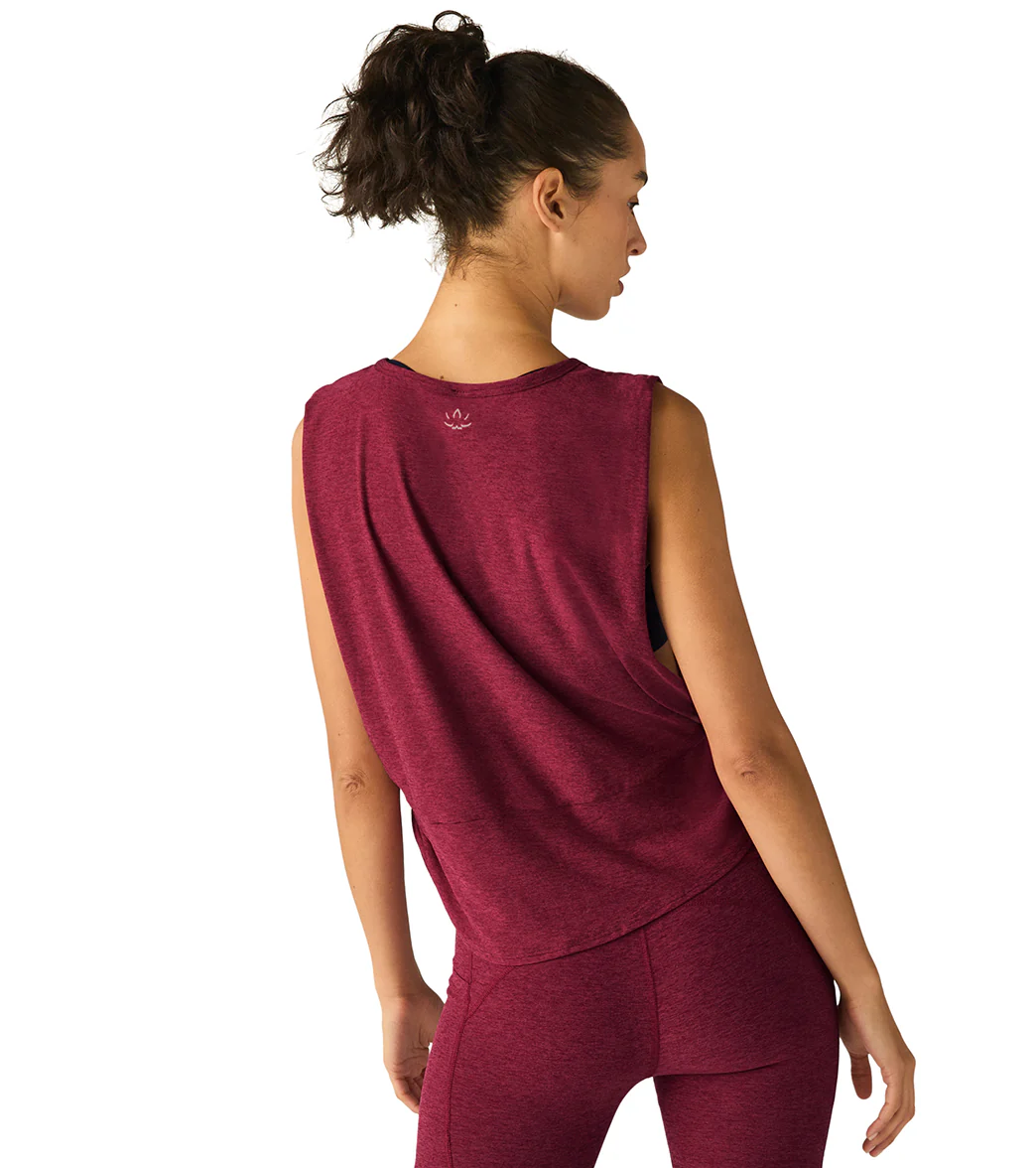Beyond Yoga Featherweight Side Note Twist Tank