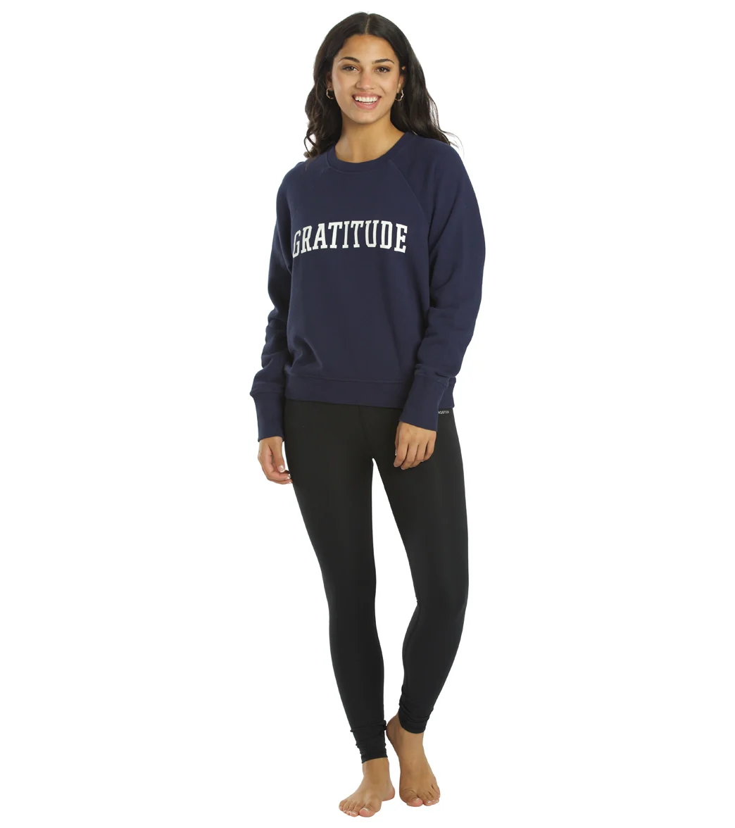 Spiritual Gangster Gratitude Bridget Raglan Pullover