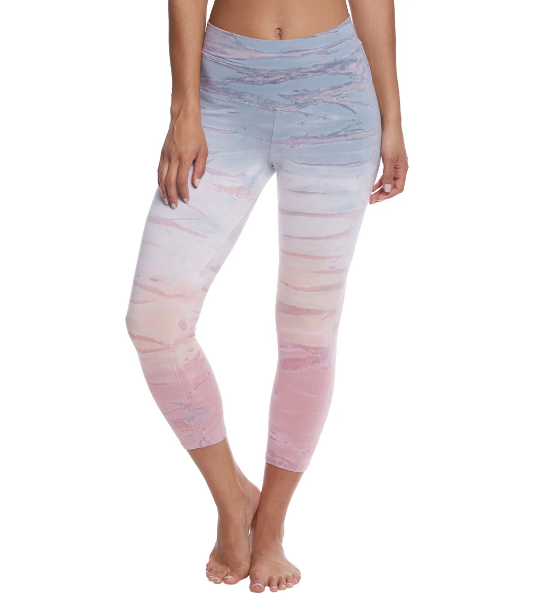 Hard Tail High Rise Cotton Yoga Capris