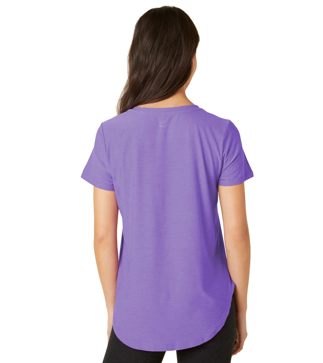 Beyond Yoga Featherweight Spacedye On the Down Low Yoga Tee